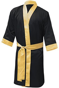 Nouvelle conception, robe de boxe en satin respirant de haute qualité, écologique, avec capuche et ensemble de mannequins pour adultes, entraînement de MMA et de kick-boxing - Product Image 6