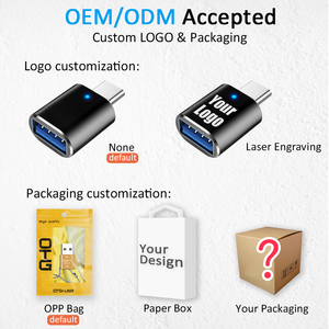 Adaptateur <span class=keywords><strong>USB</strong></span> C 10Gbps tout nouvel adaptateur <span class=keywords><strong>USB</strong></span> 3.0 vers <span class=keywords><strong>Type</strong></span> C OTG pour téléphones portables téléphones mobiles ordinateurs portables PCs-transfert de données rapide - Product Image 6