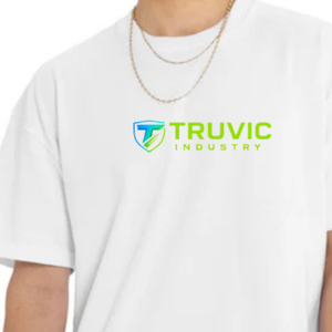 เสื้อยืดคอกลมแขนสั้นทรงหลวมสำหรับผู้ชาย ผ้าฝ้ายหนา เหมาะสำหรับสตรีทแวร์ กีฬา และใช้ในชีวิตประจำวัน - Product Image 3