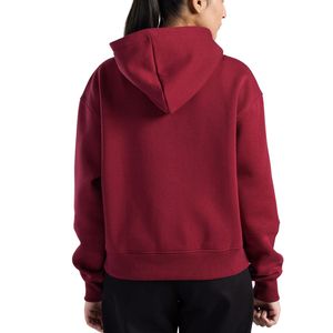 Fabricante OEM ODM de sudaderas con capucha y media cremallera personalizadas al por mayor para mujer, top informal de forro polar para invierno - Product Image 2