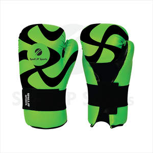 Gants semi-contact en gros avec rembourrage en mousse durable pour le Taekwondo, le Karaté et les arts martiaux – Gants semi-contact partiels pour le sparring - Product Image 2