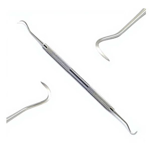 Professional Dental Sickle Scaler H6 H7 Posterior Subgingival Scaling Instrument Clinical Calculus <b>Plaque</b> Tartar <b>Removal</b> Hand - Product Image 1