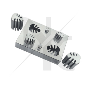 Juego de 4 Cortadores de Disco con Forma de Hoja de Monstera de Acero Inoxidable de Calidad Premium, de 16mm a 28mm, Herramientas para Hacer Joyería, Fáciles de Usar - Product Image 2