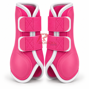 Botas premium para patas de caballo con amortiguación suave, correas resistentes y construcción práctica para la montar diaria y las rutinas de entrenamiento. - Product Image 5