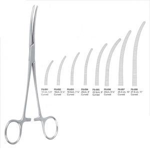 Pinzas Hemostáticas Kocher Ochsner de Acero Inoxidable, 8 Pulgadas, Rectas, para Pinzar Arterias, Instrumento Quirúrgico con Bloqueo, Diseño Personalizado - Product Image 1