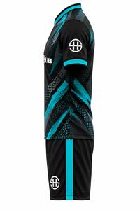 Conjunto de Uniforme de Fútbol Personalizado, Camiseta de Fútbol para Hombre, Pantalones Cortos, Ropa Deportiva de Manga Corta, Ropa de Equipo, Venta al por Mayor, OEM, ODM - Product Image 4