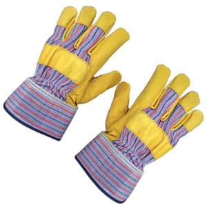 Vente flash - Gants de travail en cuir de vachette thermiques pour l'extérieur, robustes, pour la construction, la sécurité industrielle, la mécanique, durables - Product Image 4