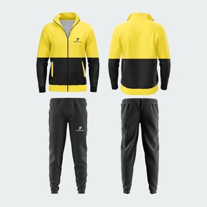 Conjuntos Deportivos Casuales de Invierno Unisex de Alta Calidad, Corte Regular, Tallas Grandes, Combinación de Colores, Ropa de Entrenamiento de Felpa - Product Image 2