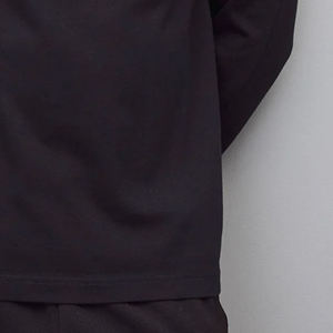 T-shirts personnalisables en gros 2026 pour hommes – Unis, style Hip Hop / Oversize, 100 % coton, manches longues, col rond, respirants, écologiques - Product Image 4