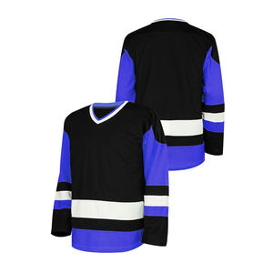 Maillot de hockey sur glace de qualité professionnelle, impression graphique personnalisée, tissu durable, uniforme de hockey sur glace pour les tournois et les matchs de club. - Product Image 3