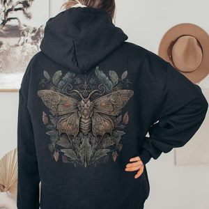 Sweat-shirt à capuche graphique vert forêt de haute qualité, coupe oversize, épaules tombantes, imprimé au dos, lourd, vente en gros, streetwear - Product Image 5