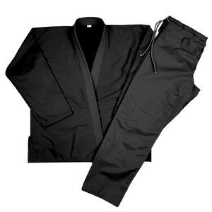 Traje de Karate Unisex con Logotipo Personalizado, Todas las Tallas, Ideal para Entrenamiento en Gimnasio, Ropa de MMA de Algodón para Adultos con Función Elástica, OEM Disponible - Product Image 1