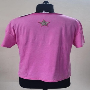 Women Cotton V Neck <b>T</b> <b>Shirt</b> Wholesale Manufacturer Supply for Best Price - Product Image 3