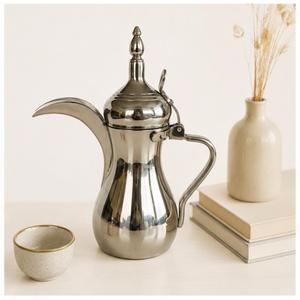 Luxury Stainless Steel Arabic Coffee <b>Pot</b> Dallah Traditional Qahwa Kettle Ramadan Decor and Hotel Tableware In Lowest Price - Product Image 6