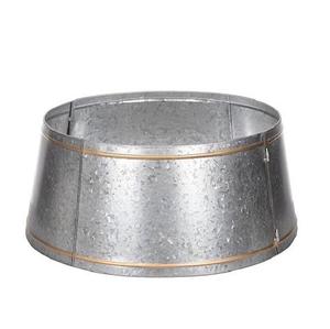 Galvanized Most Selling Christmas <b>Tree</b> Collar In Metal For Home Livingroom Festival Decorative Use <b>Tree</b> Collar <b>Stand</b> - Product Image 1