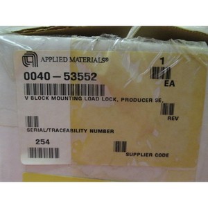 AMAT 0040-53552 V <b>Block</b> <b>Mounting</b> Load Lock - Trusted Global Legacy Semiconductor Equipment and Parts at - Product Image 3