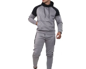 Conjunto Deportivo de 2 Piezas para Hombre, Sudadera con Capucha y Pantalones Deportivos de Algodón de Alta Calidad, Unisex, Informal, de Forro Polar para Invierno - Product Image 1