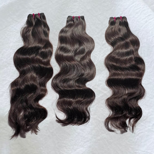 Extensiones de Cabello Indio Remy de Onda Natural Suelta Profunda, de un Solo Donante, 100% Alineadas con la Cutícula, Paquetes al por Mayor Premium - Product Image 4