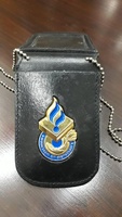 Dompet Kulit Buatan Tangan, Tempat Kartu Identitas, Dompet Gantungan Leher, Tempat Kartu, Tersedia Model & Potongan Kustom