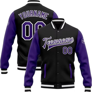 Chaqueta Varsity para Hombre de Último Diseño, MOQ Bajo, Ropa Casual, Tela Suave, Moda Urbana - Product Image 2