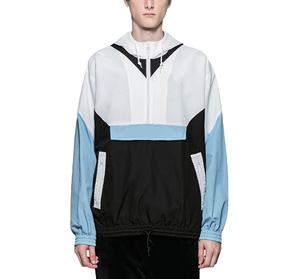 Chaqueta cortavientos transpirable para hombre, chaqueta cortavientos de talla grande con cremallera y manga larga, diseño personalizado, mejor precio, chaqueta cortavientos al por mayor - Product Image 1