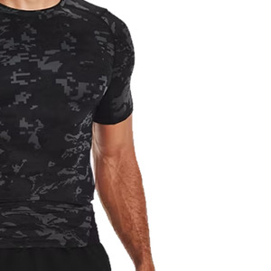 Lightweight <b>Men</b> <b>Compression</b> <b>Shirts</b> Short Sleeve Quick Dry 100% Polyester Eco-Friendly Breathable Gym Workout Fitness Wear - Product Image 2