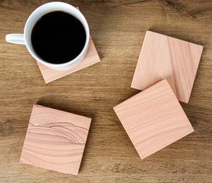 Luxury <b>Square</b> Resin Eco-Friendly Lightweight Beverage Coaster - Product Image 2