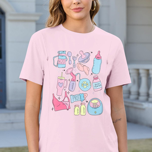 Ropa de lactancia transpirable, camisetas de lactancia para mujer, diseño con cremallera oculta, ropa de maternidad, equipo práctico de moda posparto - Product Image 4