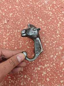 Decorative Zebra Head Wall <b>Hook</b> Cast Metal Animal <b>Single</b> <b>Coat</b> <b>Hook</b> for Home Hotel Wall Decor Hanger Hardware - Product Image 4