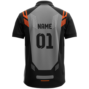 Maillot de cricket élégant avec couleurs personnalisées, design sportif professionnel et marquage d'équipe - Product Image 3