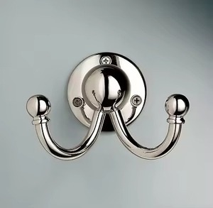 Elegant Metal Wall <b>Hooks</b> Heavy Duty Wall Mounted Coat Hat Holder Entryway Organizer For Home Bathroom <b>Kitchen</b> Storage Solution - Product Image 6