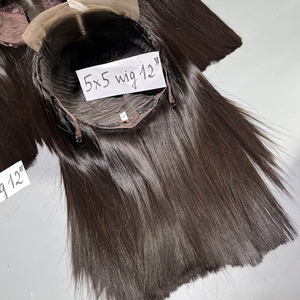 วิกผมบ๊อบแบบสองชั้นสำหรับผู้หญิงต่อผมมนุษย์100% - Product Image 2