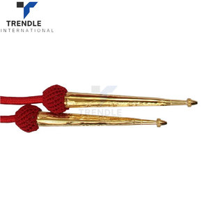 Wholesale Customized Cotton/Nylon <b>Fabric</b> Gold Silver <b>Red</b> Wire Tip Uniform Shoulder Cord High Quality Aiguillette - Product Image 5