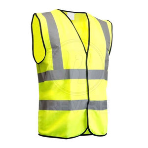 Chaleco de Seguridad de Alta Visibilidad, Resistente al Viento, de Nailon y Poliéster, Personalizable, Ropa de Trabajo para Hombre, Precio de Fábrica al por Mayor - Product Image 2