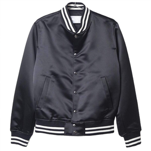 Veste en satin élégante pour homme, légère, à boutons, dernière tendance, avec doublure en coton. - Product Image 1