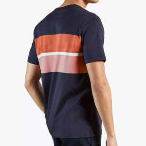 Camiseta de Hombre al por Mayor con Logotipo Personalizado, 100% Algodón, Cuello Redondo, Corte Holgado, Servicio OEM, Color Sólido, Transpirable - Product Image 3