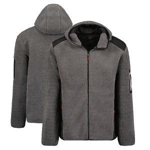 Nouvelle Veste Polaire Homme 2026 à Fermeture Éclair Intégrale, Logo Personnalisé, Tissu 100% Polyester, Micro Polaire, Vestes pour Hommes - Product Image 1