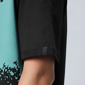 Mens Oversized <b>Rhinestone</b> T Shirt Daily Wear Street Style Loose Fit Summer Breathable Cotton <b>Top</b> - Product Image 4