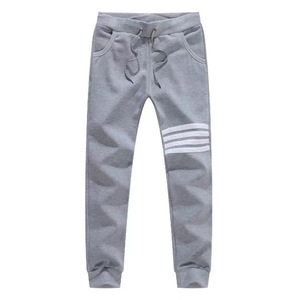 2026 Custom Logo <b>Men</b> 100% Cotton Raw Edge French Terry Straight Leg Sweatpants Oversized Four-Way <b>Stretch</b> Winter Quick Dry Gym - Product Image 2