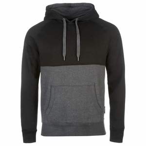 Sweat-shirt à capuche bicolore en coton épais pour homme, personnalisable avec logo, style streetwear, design personnalisé, sweat-shirt à blocs de couleur pour homme - Product Image 4