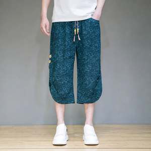 Pantalones Cortos de Verano para Hombre, Personalizados, Extra Grandes, con Estampado Tie-Dye, Cordón Ajustable, Estilo Urbano, Cintura Elástica, Deportivos, Casuales, Holgados, de Secado Rápido - Product Image 2