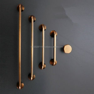 Tirador de metal para puertas de armarios de madera pesados, que ofrece una resistencia duradera, estilo moderno y funcional, mejora para el hogar. - Product Image 1