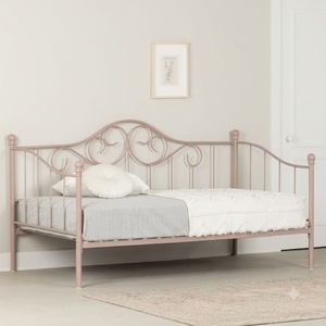 Traditional Cast Wrought Iron <b>2</b>-<b>Seater</b> Sofa <b>Set</b> Durable Outdoor <b>Garden</b> Furniture Waterproof - Product Image 3
