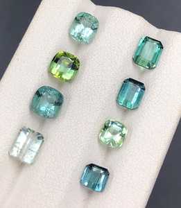 Lot de pierres précieuses de tourmaline naturelle multicolores non chauffées, pierres de tourmaline en vrac pour la fabrication de bijoux, fournisseur en gros - Product Image 2