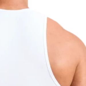 Camiseta sin mangas informal para hombre, de algodón, transpirable, para gimnasio, chaleco ligero para entrenamiento, ropa deportiva de verano, personalizada - Product Image 6