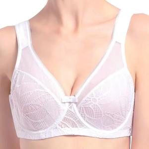 Comfy Minimizer <b>Bras</b> OEM Factory <b>Low</b> MOQ BBW Full Cup Push-Up Underwire U-<b>Back</b> Custom Logo Super Plus Size Sexy Embroidery - Product Image 4
