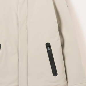 Veste technique unisexe Tech Wave rembourrée, coupe-vent, résistante à l'eau, en polyester, imprimé, grandes tailles, poches zippées, décontractée, hiver - Product Image 3