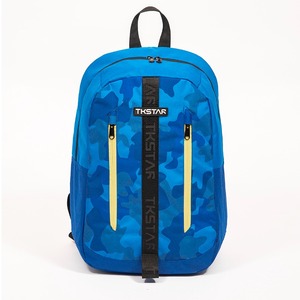 Blue camouflage sports <b>backpack</b> <b>large</b> capacity transfer print <b>backpack</b> lightweight casual <b>backpack</b> - Product Image 1