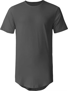 Big and Tall <b>Men's</b> Plus Size Canvas <b>T</b>-<b>Shirts</b> with Blank Design <b>Extra</b> <b>Long</b> - Product Image 4
