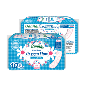Protège-slip Sanita 16 cm non parfumé respirant sans ailettes absorption légère usage diurne 10 tampons - Product Image 3